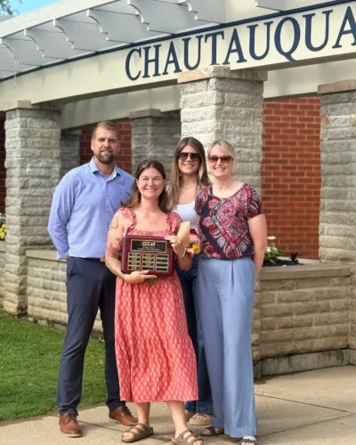 CLCS counselor honored with award